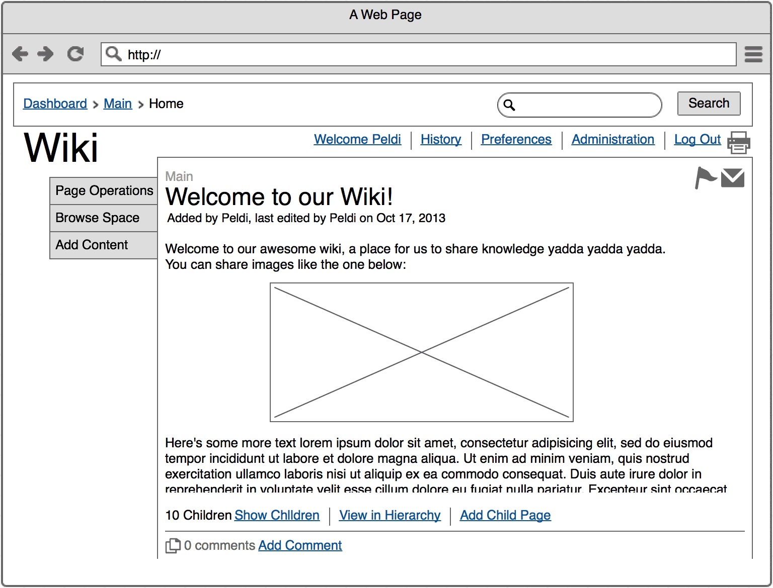 Sourced from <a href='https://support.mybalsamiq.com/projects/examples/grid'>Balsamiq</a>.