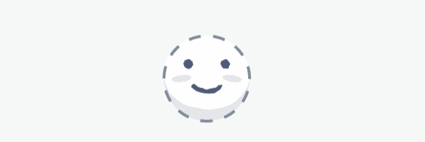 Dropbox shows this placeholder avatar, or 'Faceholder', to the user. <a href='https://dribbble.com/shots/1972358-Faceholder'>Sourced from Dribbble</a>.