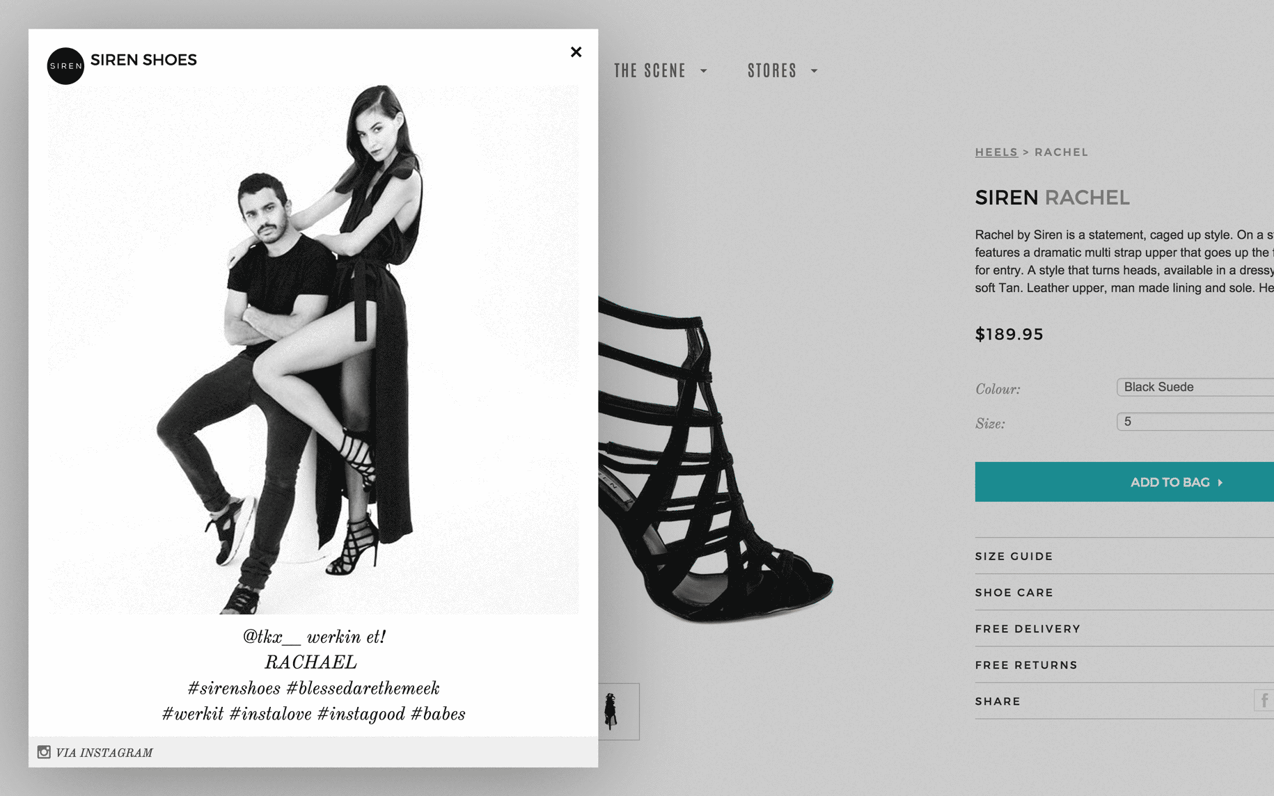 <a href='https://stackla.com/case-studies/wanted-shoes/'>Wanted Shoes</a> used the Fluid Widget as a Social eCommerce platform.